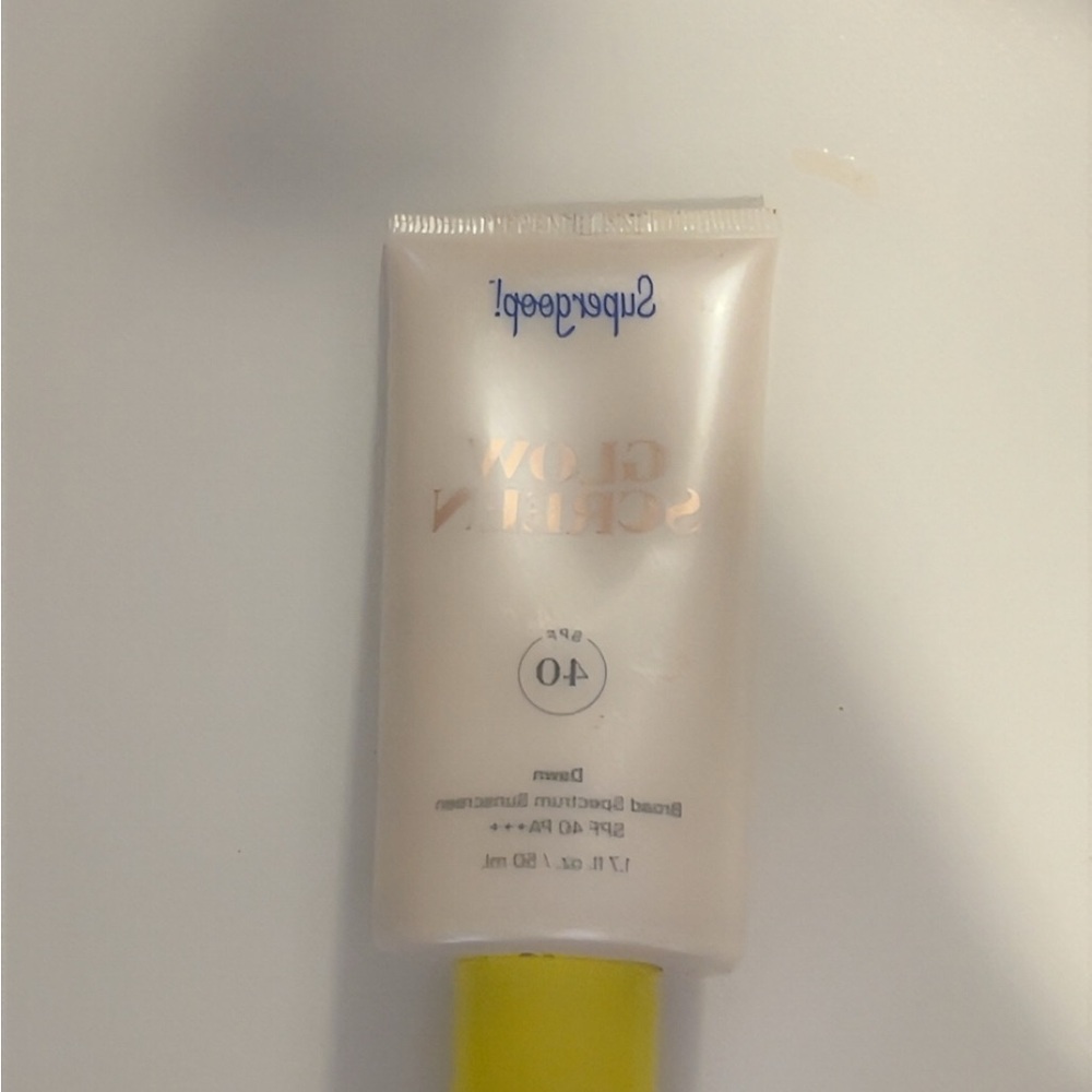 Supergoop! Glow Screen SPF 40 with Yellow Cap